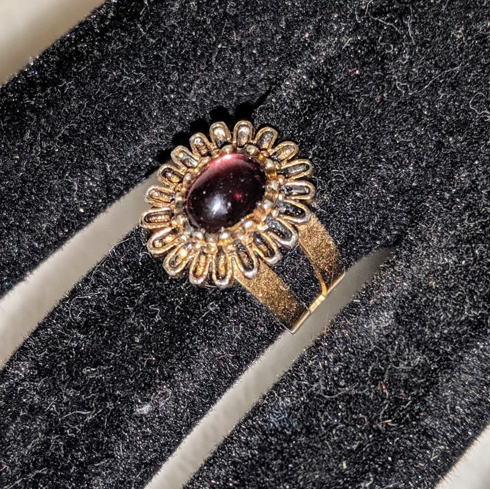 Sarah Coventry Amethyst Ring